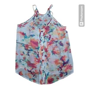 💕Arizona‎ jeans sheer colorful blouse